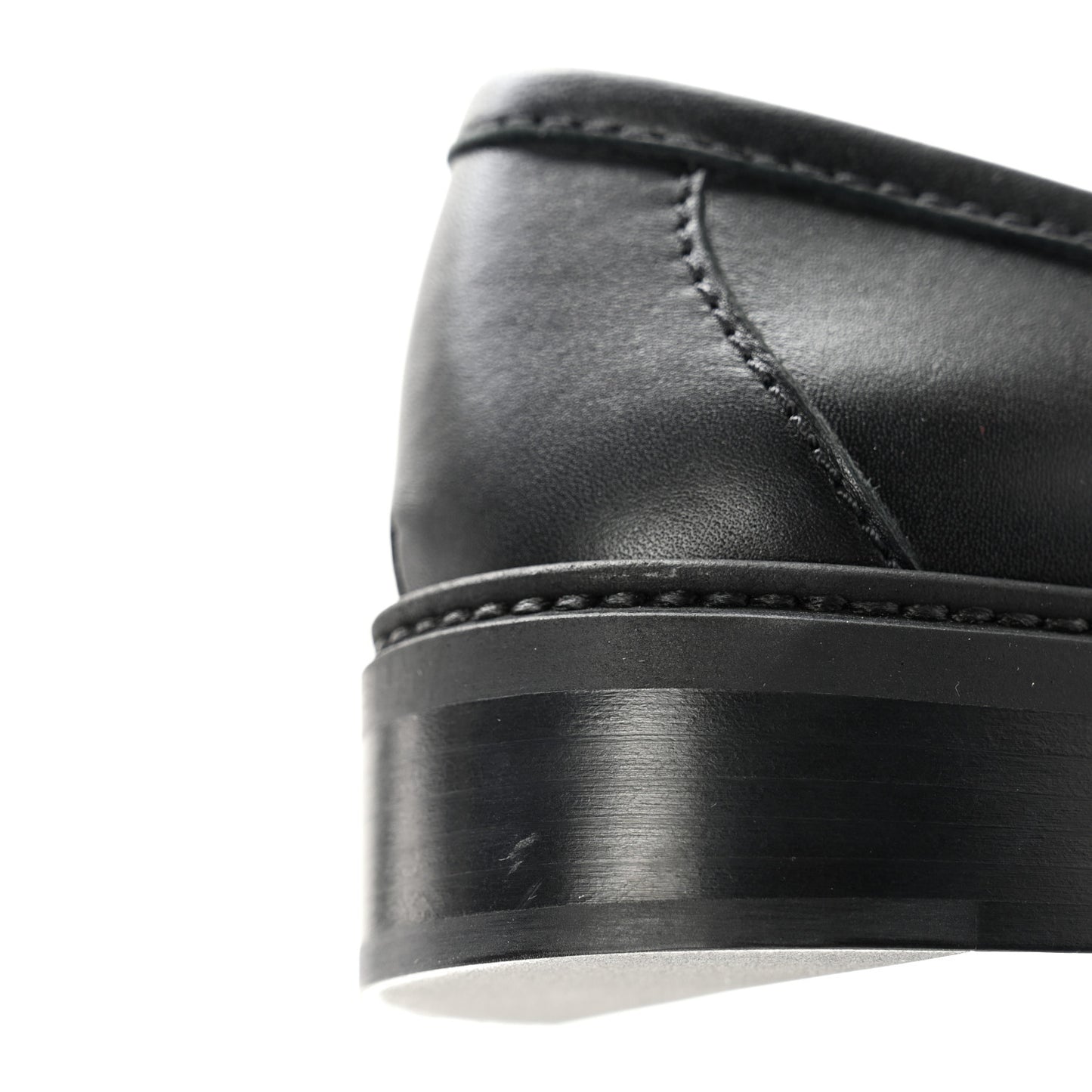 Lambskin Quilted CC Turnlock Loafers 37.5 Black