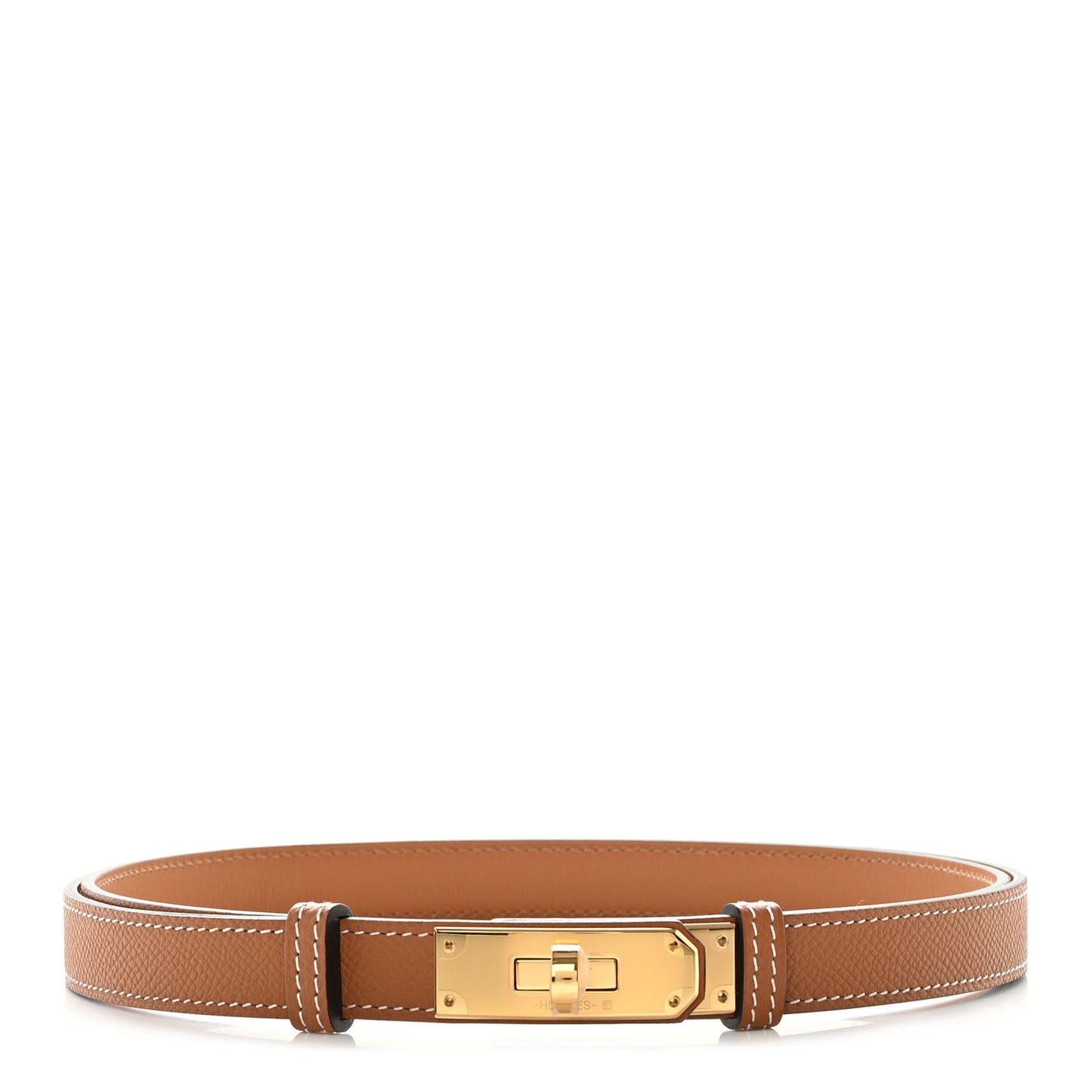 Epsom Kelly Belt Gold