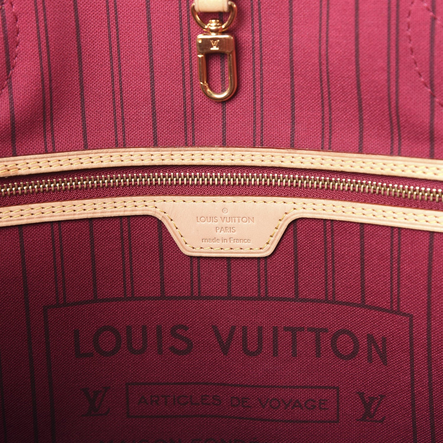 Louis Vuitton Monogram Neo Neverfull MM Fuchsia 5 of 11