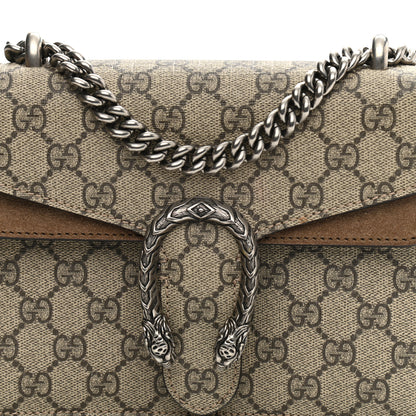 Gucci GG Supreme Monogram Mini Dionysus Shoulder Bag Taupe 8 of 9