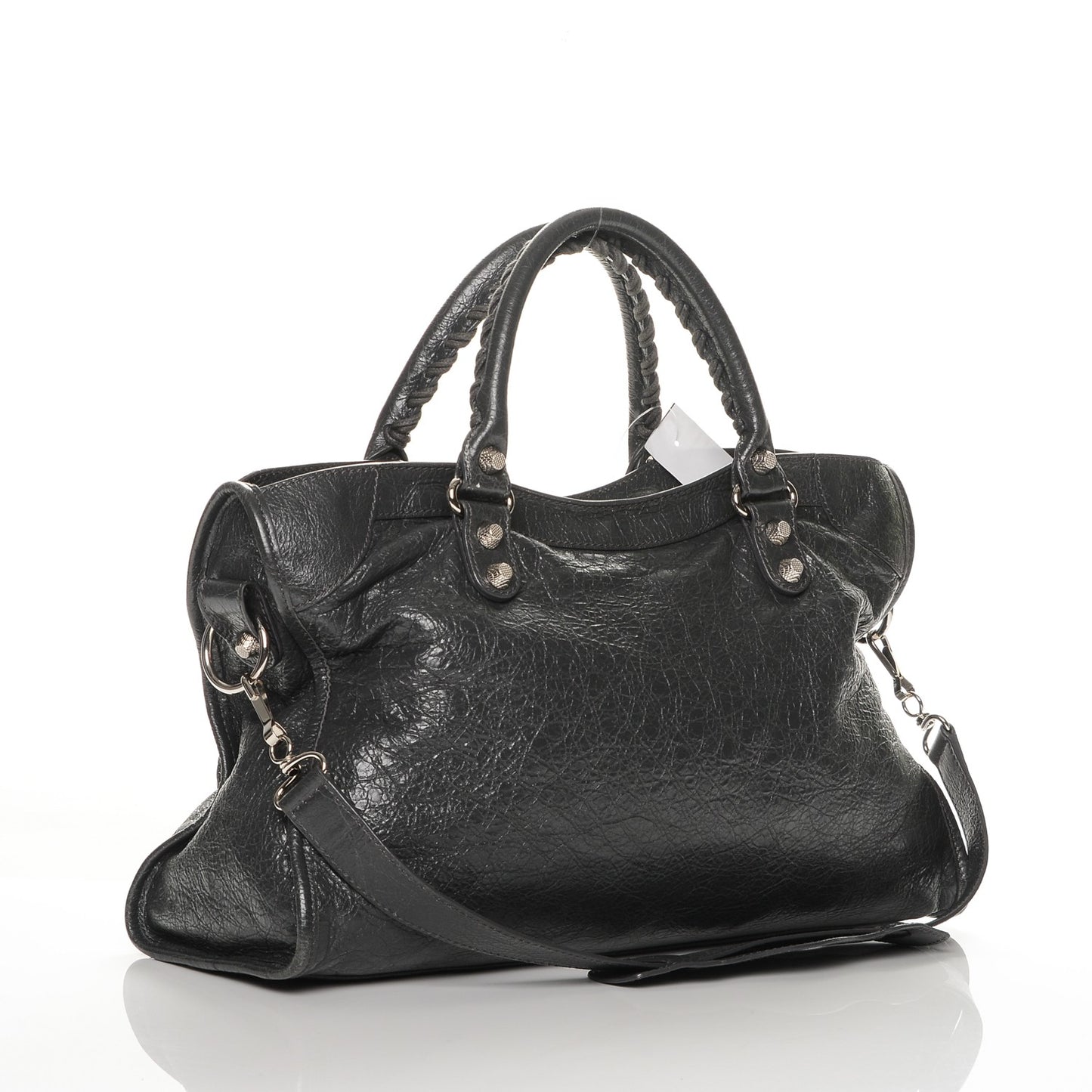 Agneau Giant 12 Silver Hardware City Gris Fossile