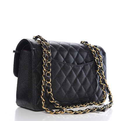 Chanel Caviar Quilted Small Double Flap Black 2 of 10