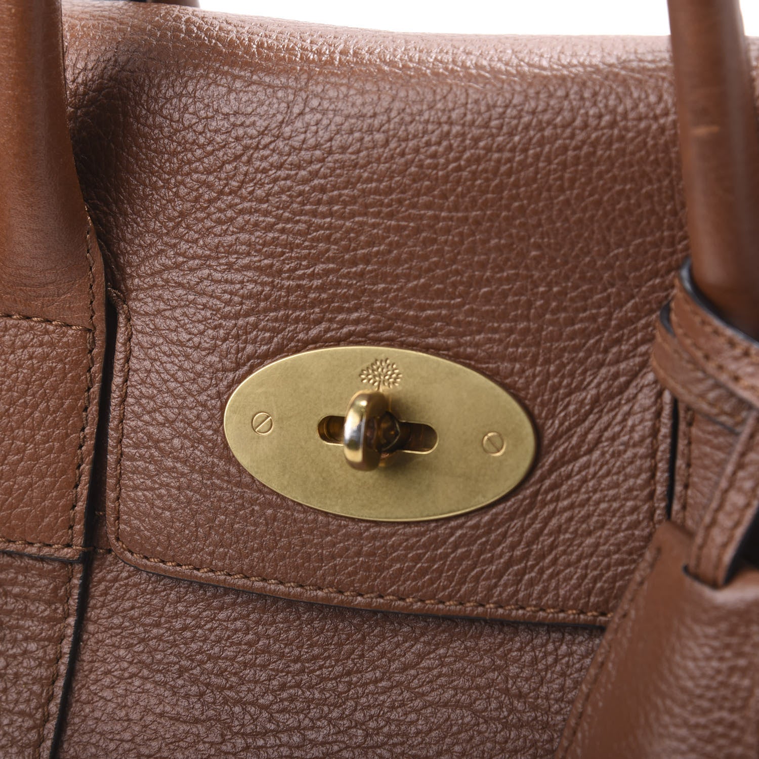 Mulberry Natural Vegetable Tanned Small Bayswater Oak 11 of 11