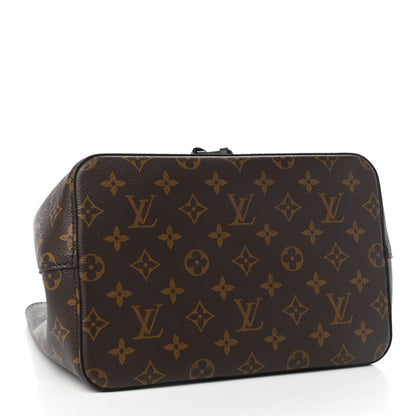 Louis Vuitton Monogram Neonoe MM Black 4 of 8