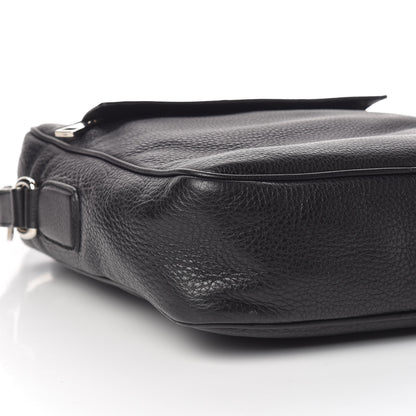 Gucci Pebbled Calfskin Medium Soho Messenger Bag Black 8 of 10
