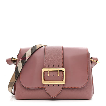 Burberry Soft Grain Calfskin Small Medley Crossbody Dusty Pink 1 of 14