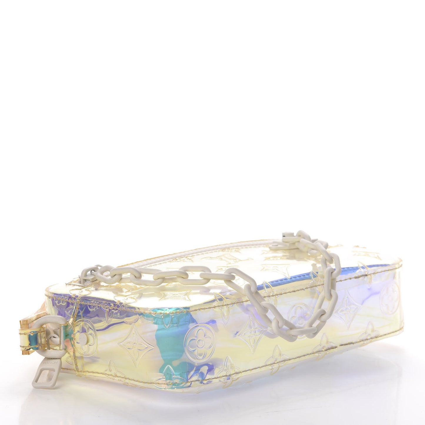 PVC Monogram Pochette Volga Iridescent Prism