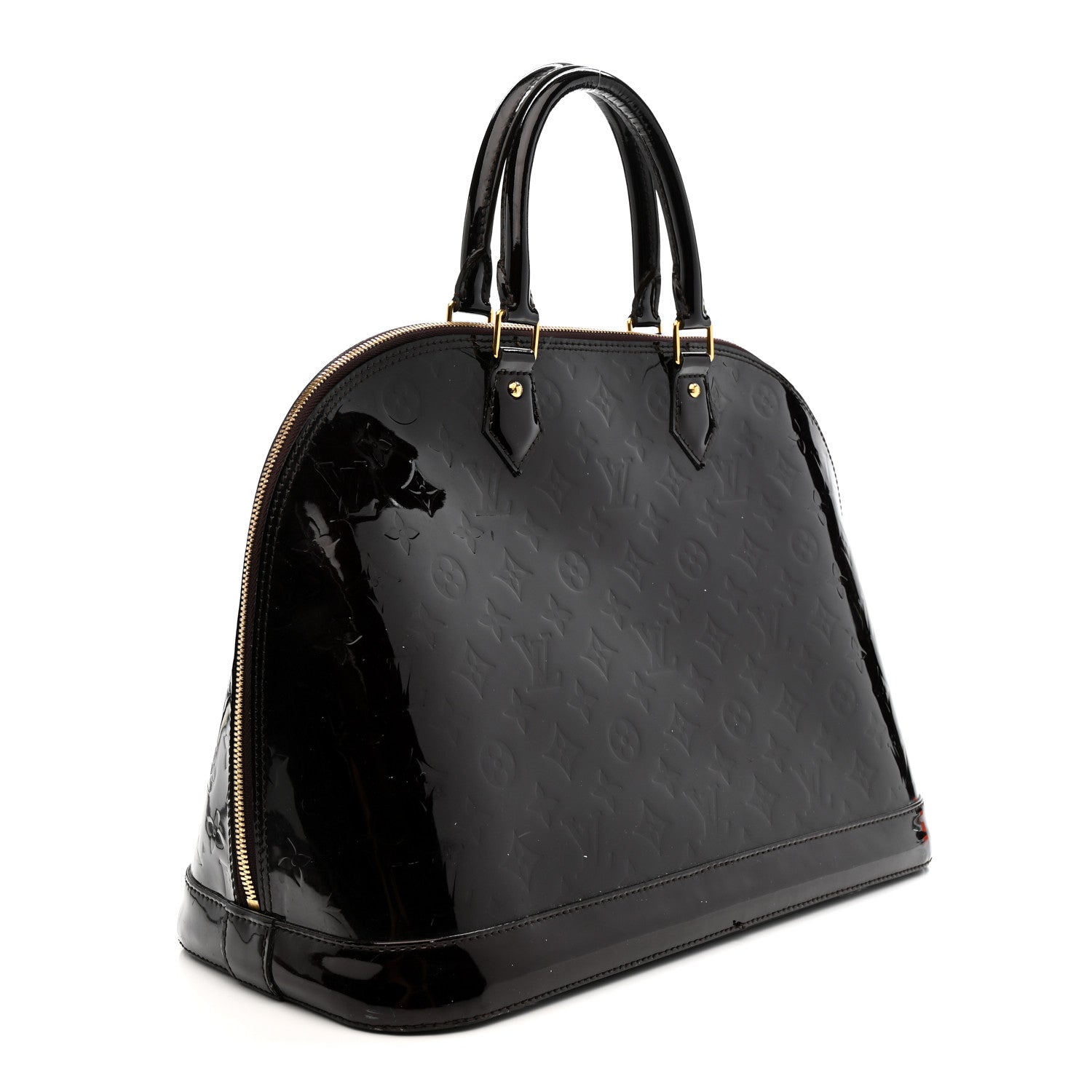 Louis Vuitton Vernis Alma GM Amarante 3 of 13