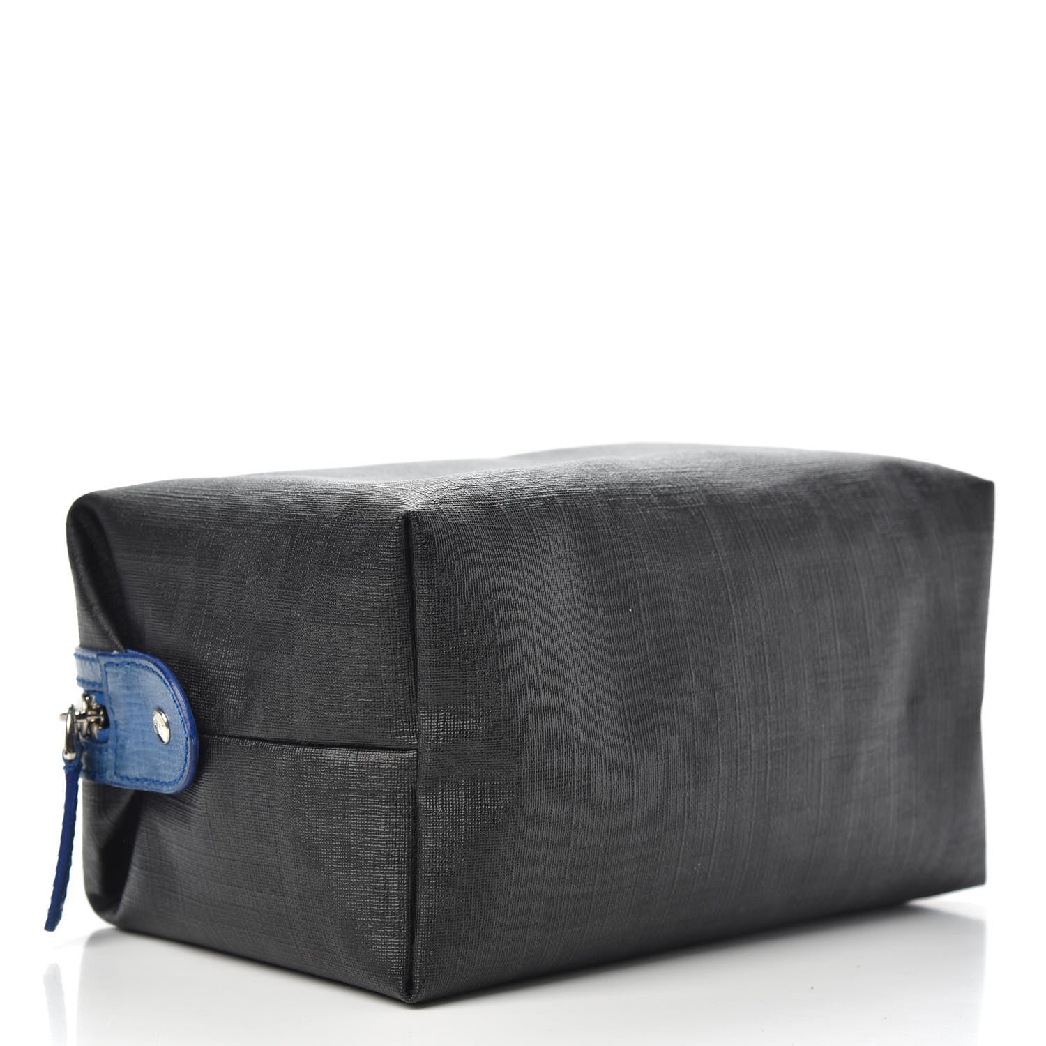 Fendi Zucca Spalmati Cosmetic Bag Black True Blue 4 of 9