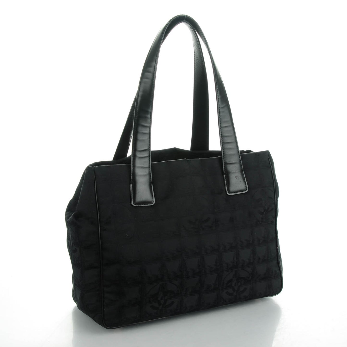 Nylon Small Travel Tote Black