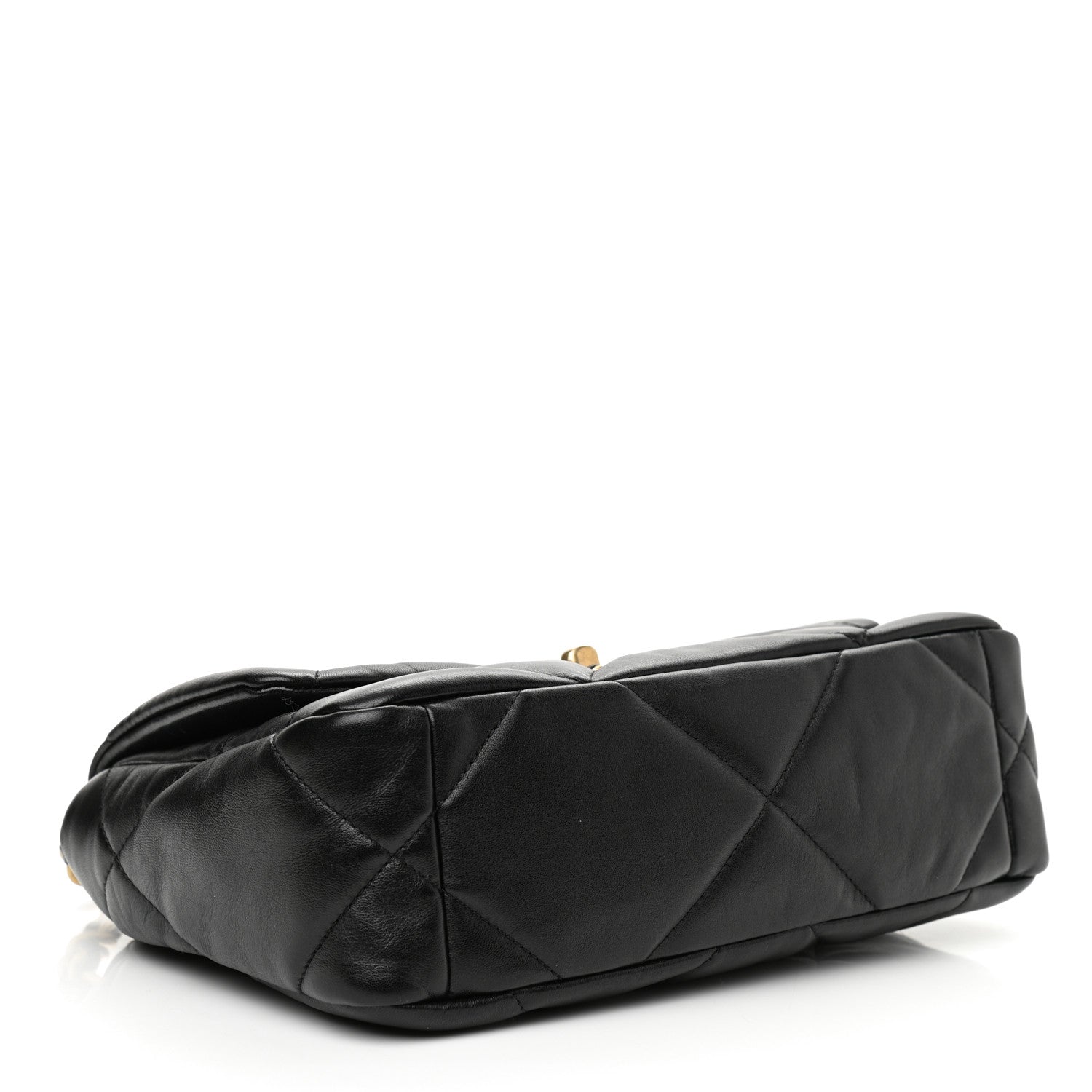 Chanel Lambskin Quilted Medium Chanel 19 Flap Black 4 of 9
