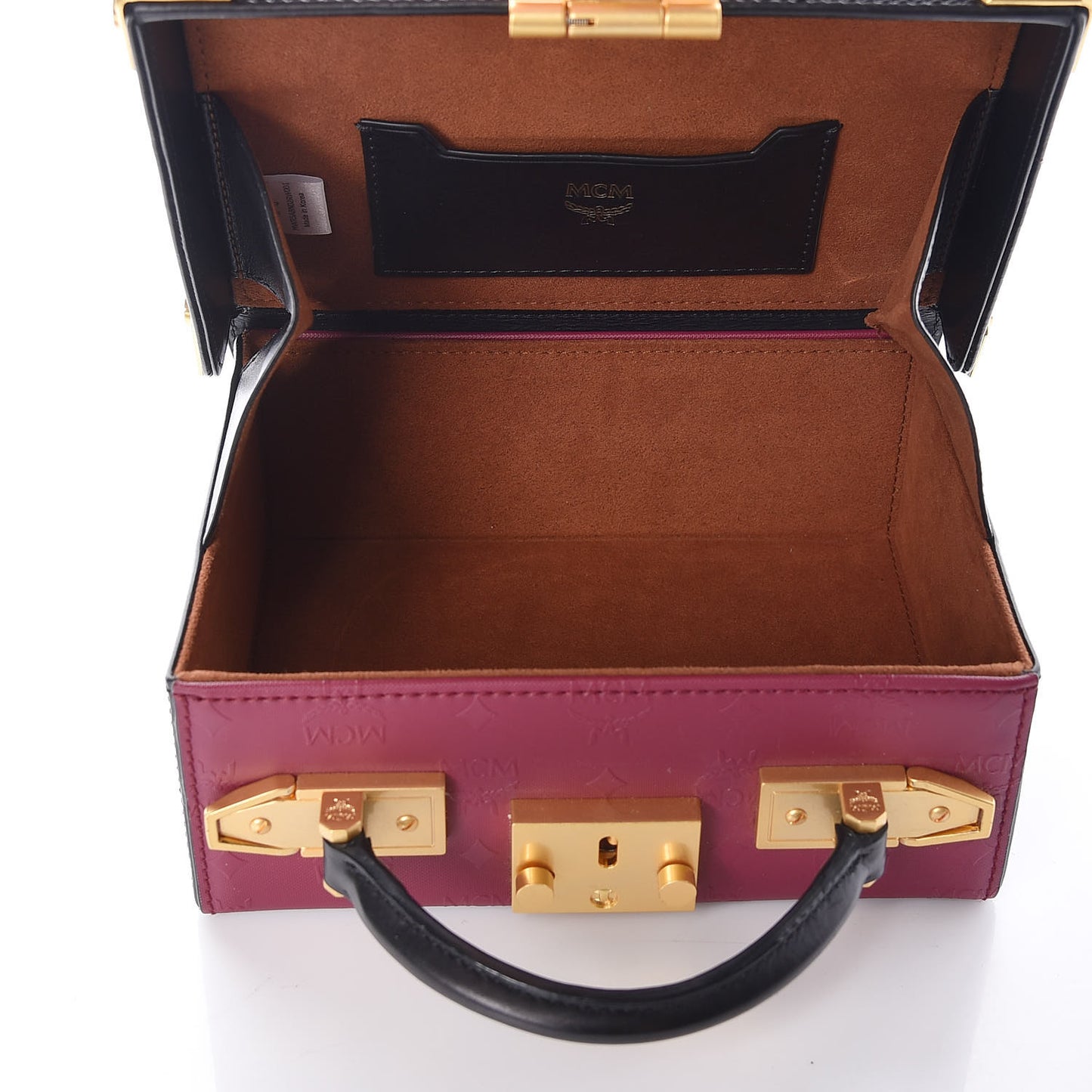 Odeon Calfskin Small Berlin Crossbody Purple