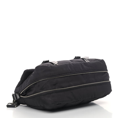 Prada Tessuto Nylon Bomber Messenger Black 3 of 4