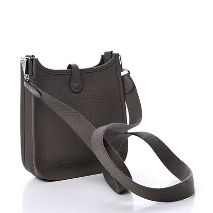 Hermes Taurillon Clemence Evelyne TPM Etain 2 of 10