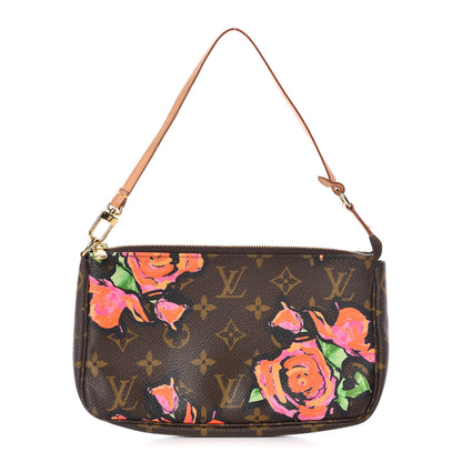 Louis Vuitton Monogram Roses Pochette Accessories 1 of 13