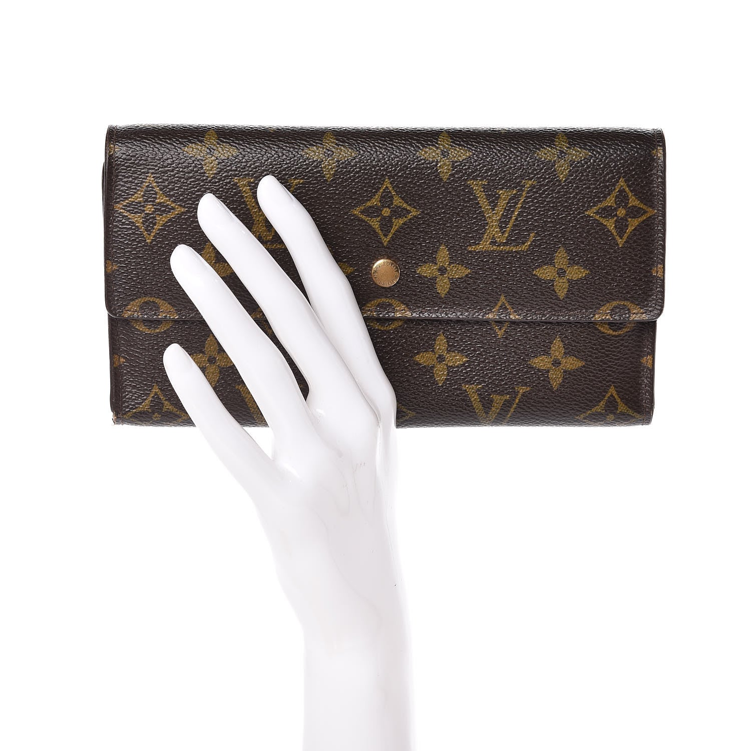 Louis Vuitton Monogram Porte Tresor International Wallet 2 of 10