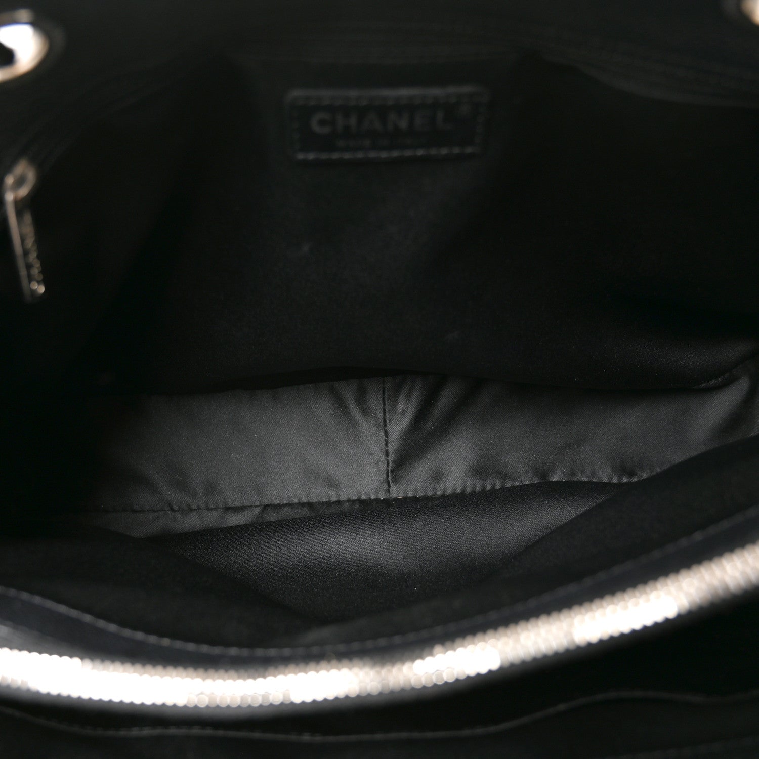 Chanel Caviar Quilted Grand Shopping Tote GST Black 4 of 9