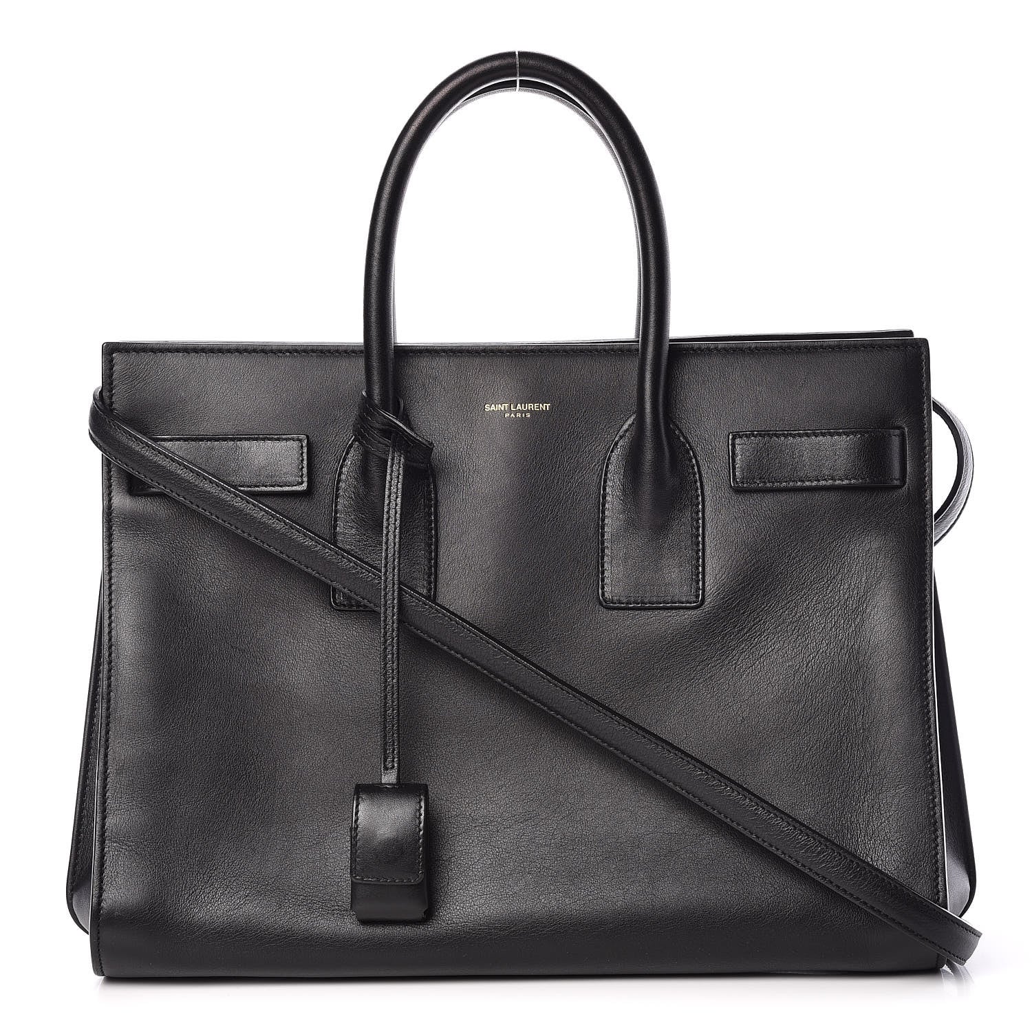 Saint Laurent Calfskin Small Sac De Jour Black 1 of 10