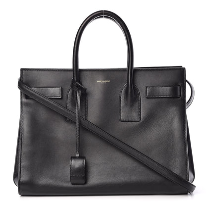 Saint Laurent Calfskin Small Sac De Jour Black 1 of 10