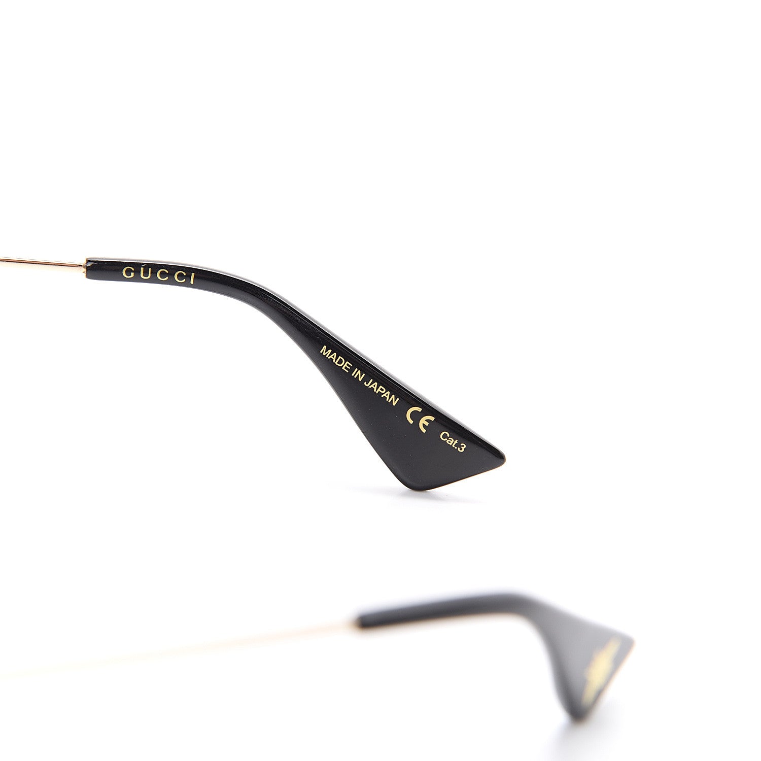 Gucci Web Aviator Sunglasses GG0062S Black 6 of 9