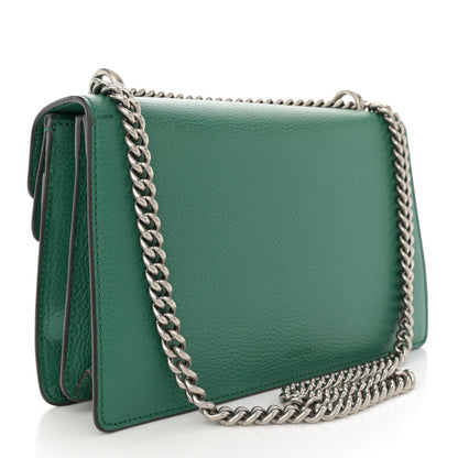 Gucci Pebbled Calfskin Small Dionysus Shoulder Bag Emerald 3 of 13