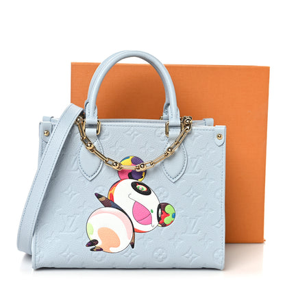 Louis Vuitton LV X TM Empreinte Monogram Superflat Onthego PM Washed Blue 13 of 13