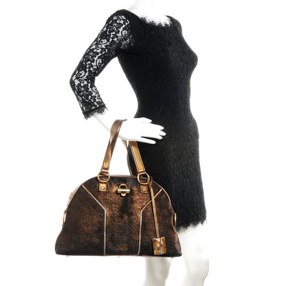 Saint Laurent Pony Hair Large Muse 2 of 8