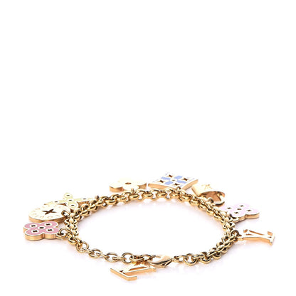 Louis Vuitton Monogram Multicolor Looping Charm Bracelet 3 of 6