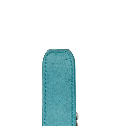 Chanel Tweed Quilted Medium Chanel 19 Flap Turquoise 11 of 12