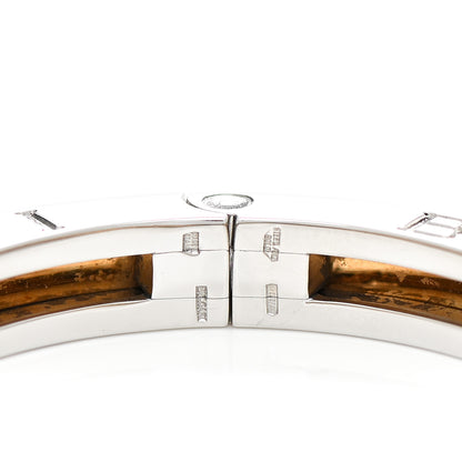 Bulgari 18K Yellow Gold Stainless Steel B.Zero1 Bangle Bracelet 3 of 5