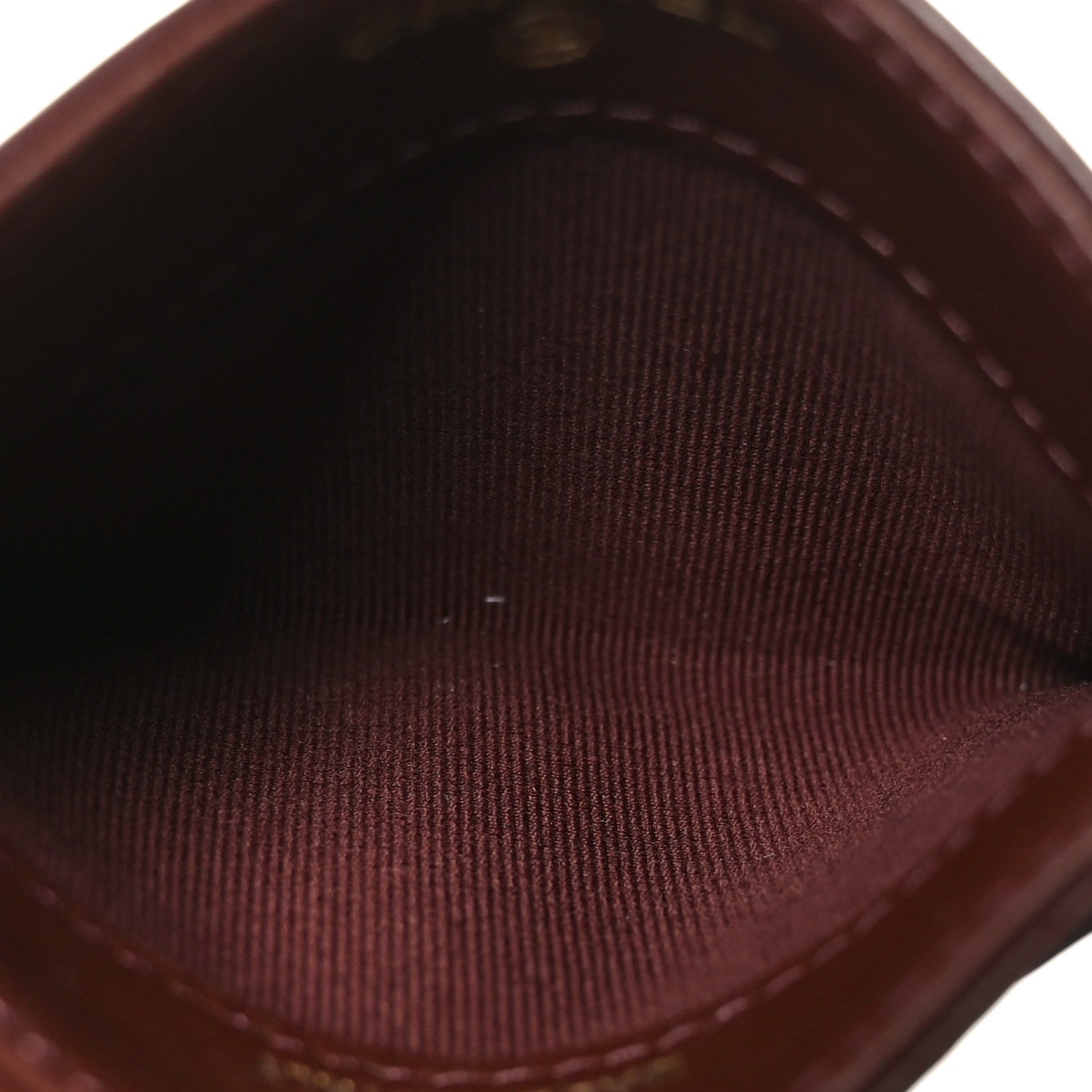 Chanel Lambskin Quilted Card Holder Dark Brown 5 of 9