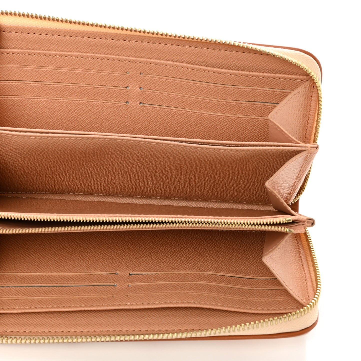 Monogram Fall For You Zippy Wallet Beige Clair