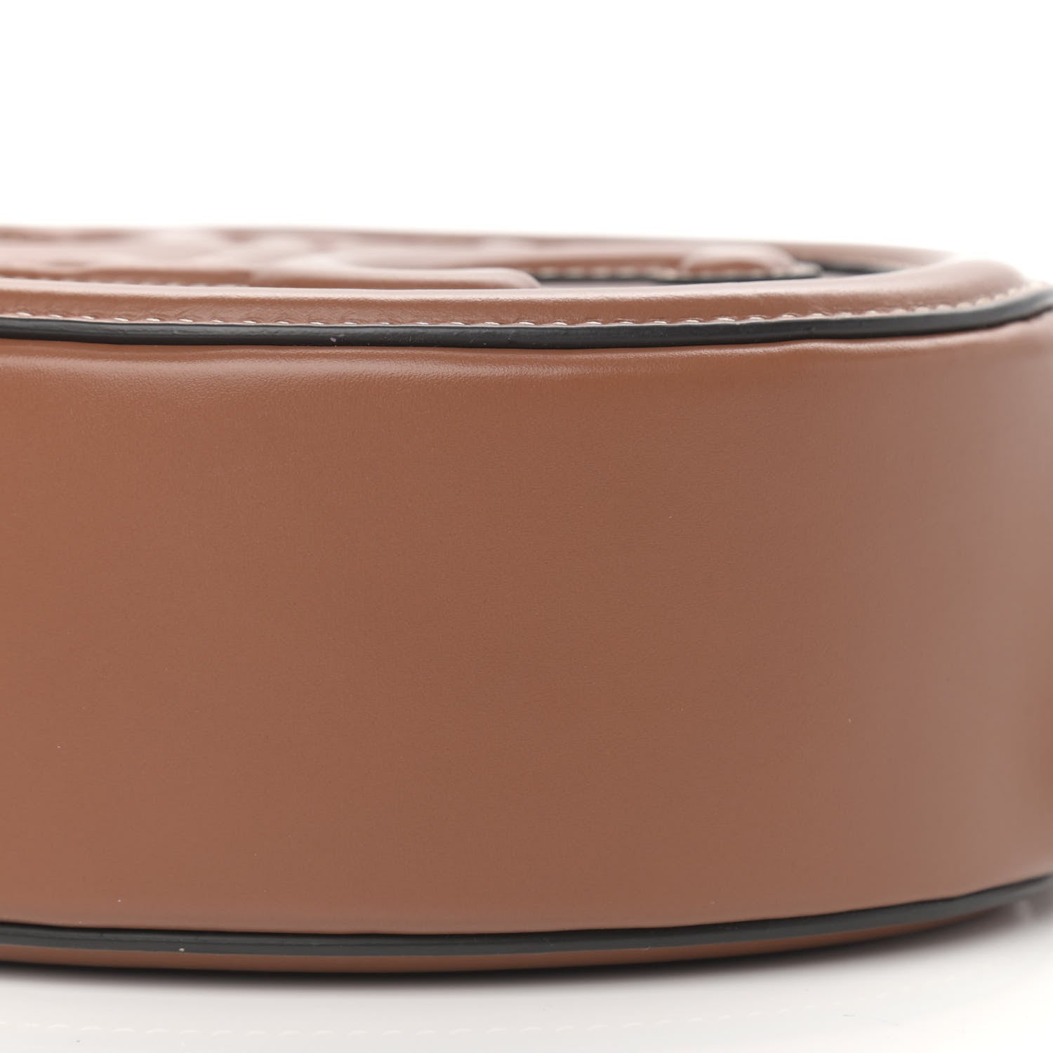 Celine Smooth Calfskin Cuir Triomphe Oval Bag Tan 11 of 11