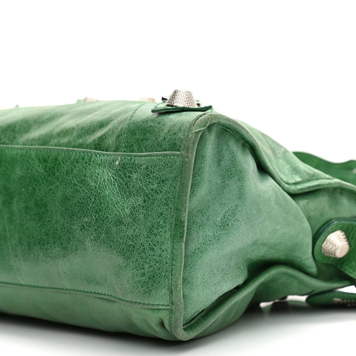 Balenciaga Agneau Giant 21 Silver Hardware City Vert Gazon 9 of 18