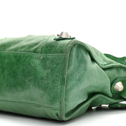 Balenciaga Agneau Giant 21 Silver Hardware City Vert Gazon 9 of 18