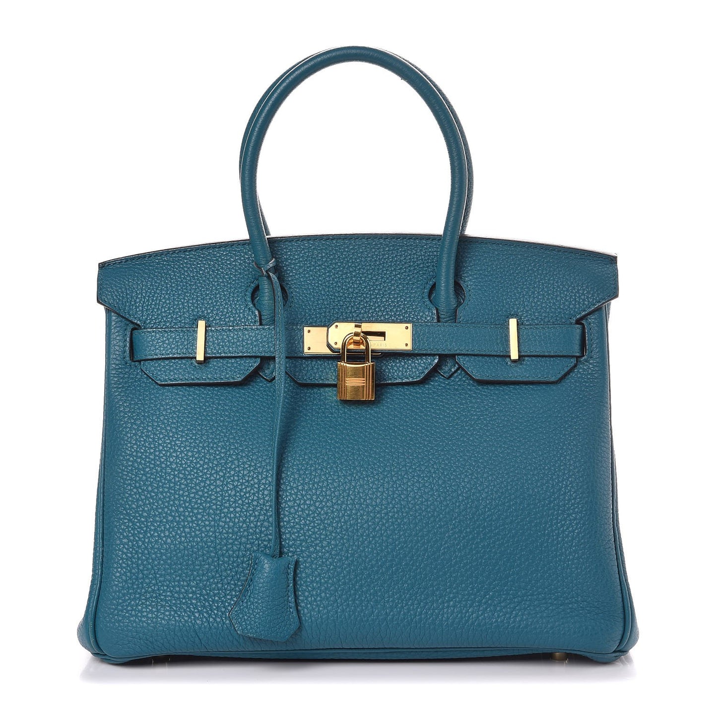 Taurillon Clemence Birkin 30 Cobalt