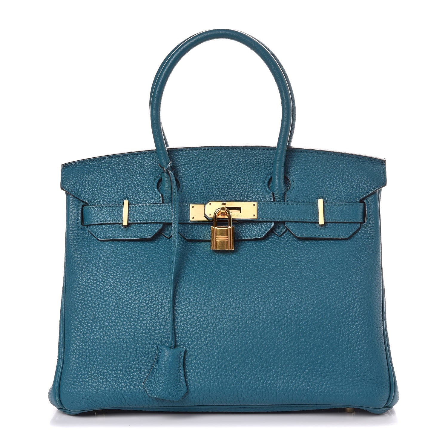 Hermes Taurillon Clemence Birkin 30 Cobalt 1 of 32