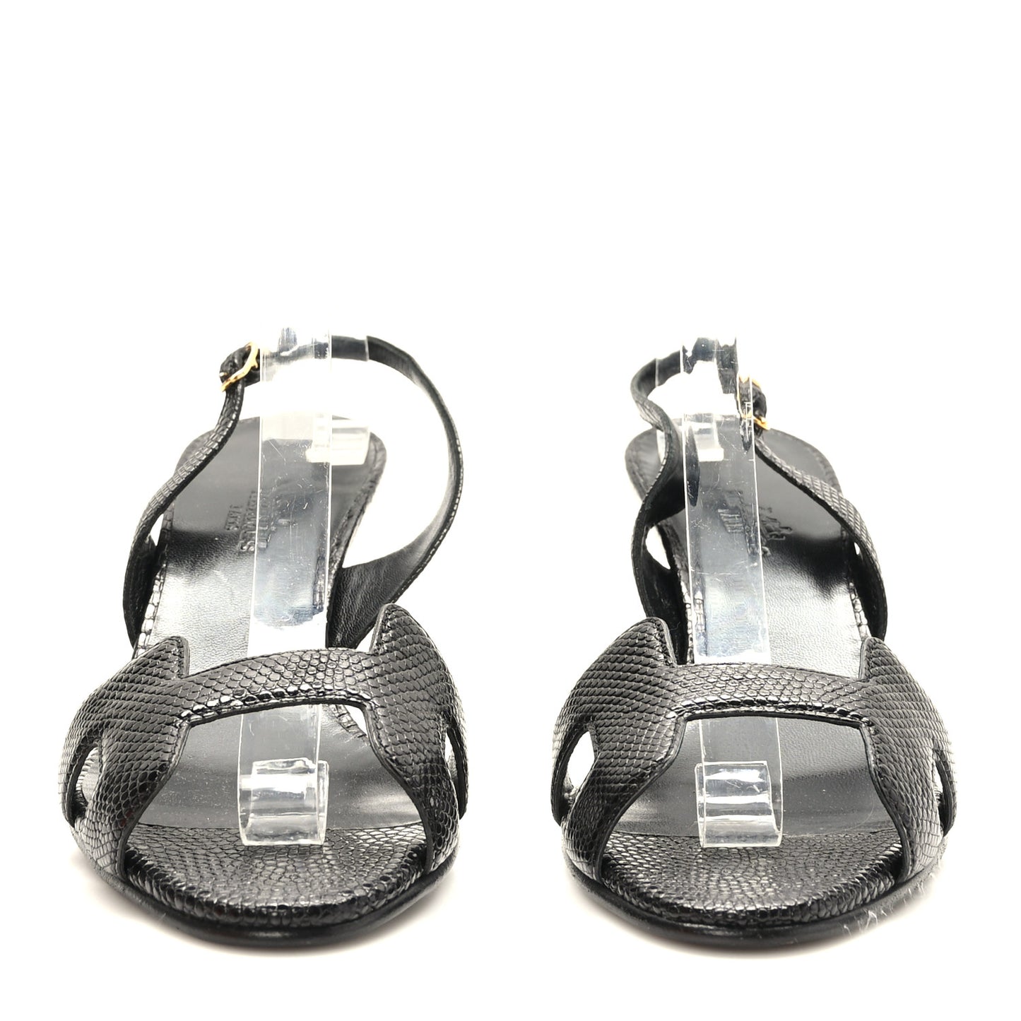 Lizard Night 70 Sandals 40 Black