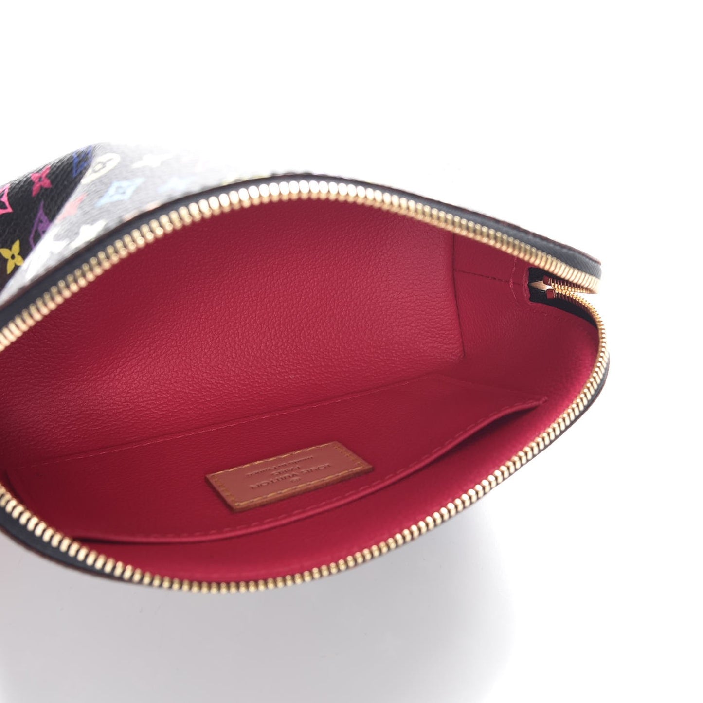 Monogram Multicolor Cosmetic Pouch Black Grenade
