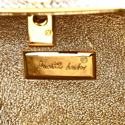 Judith Leiber Crystal Minaudiere Clutch Gold Multicolor 7 of 13