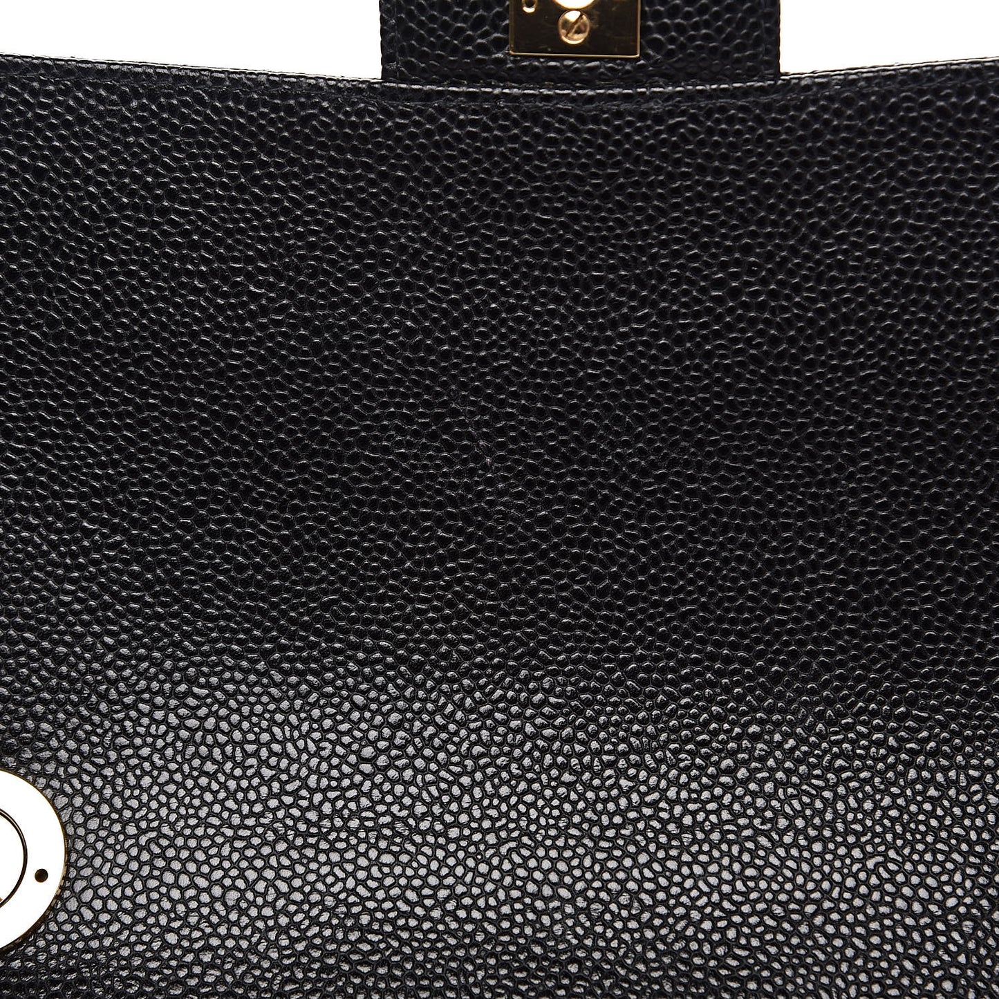 Caviar Quilted Jumbo Single Flap Black