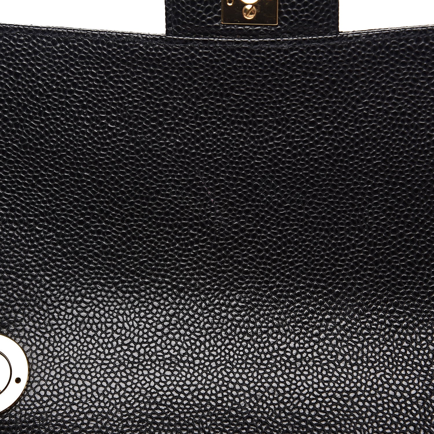 Chanel Caviar Quilted Jumbo Single Flap Black 12 of 13