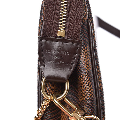 Louis Vuitton Damier Ebene Eva Clutch 6 of 10