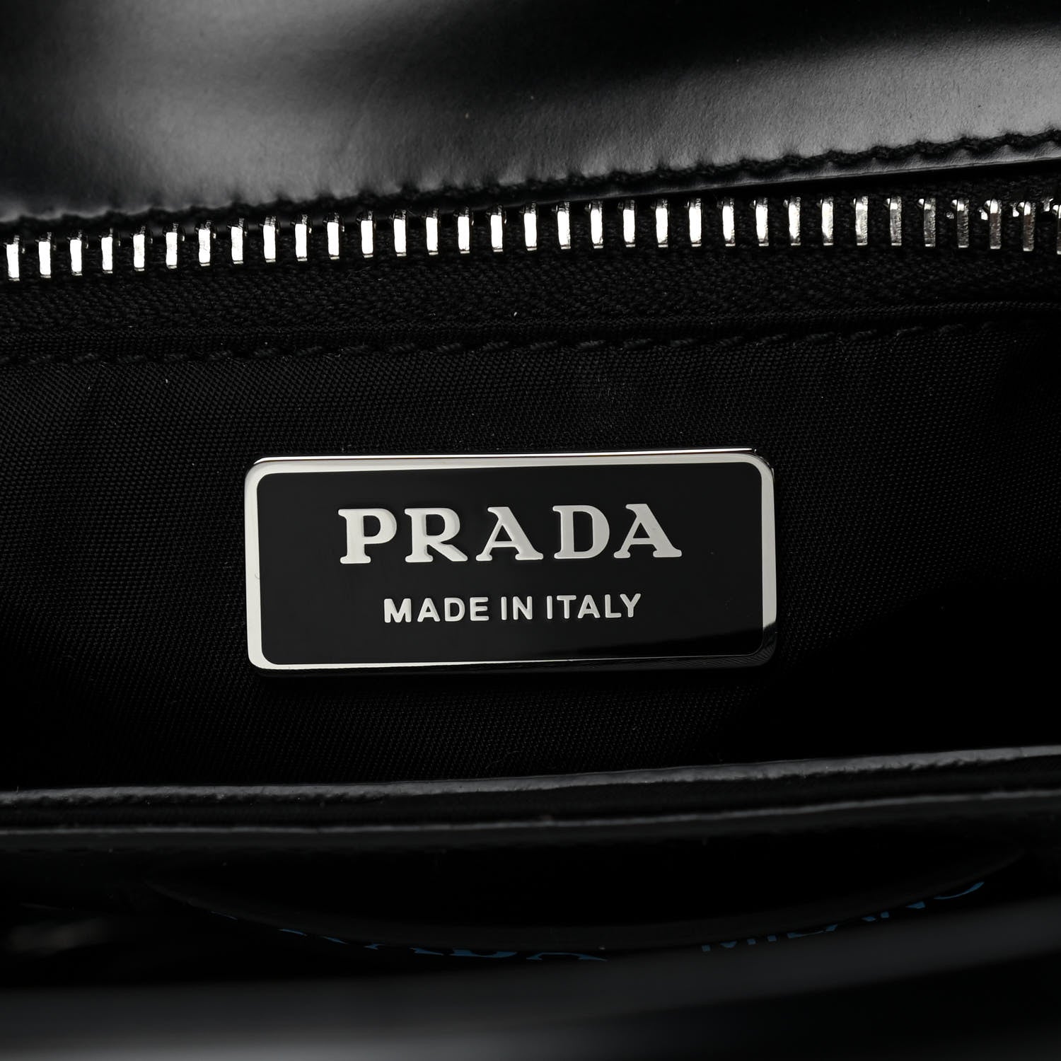Prada Tessuto Nylon Spazzolato Small Ouverture Top Handle Bag Black 5 of 11