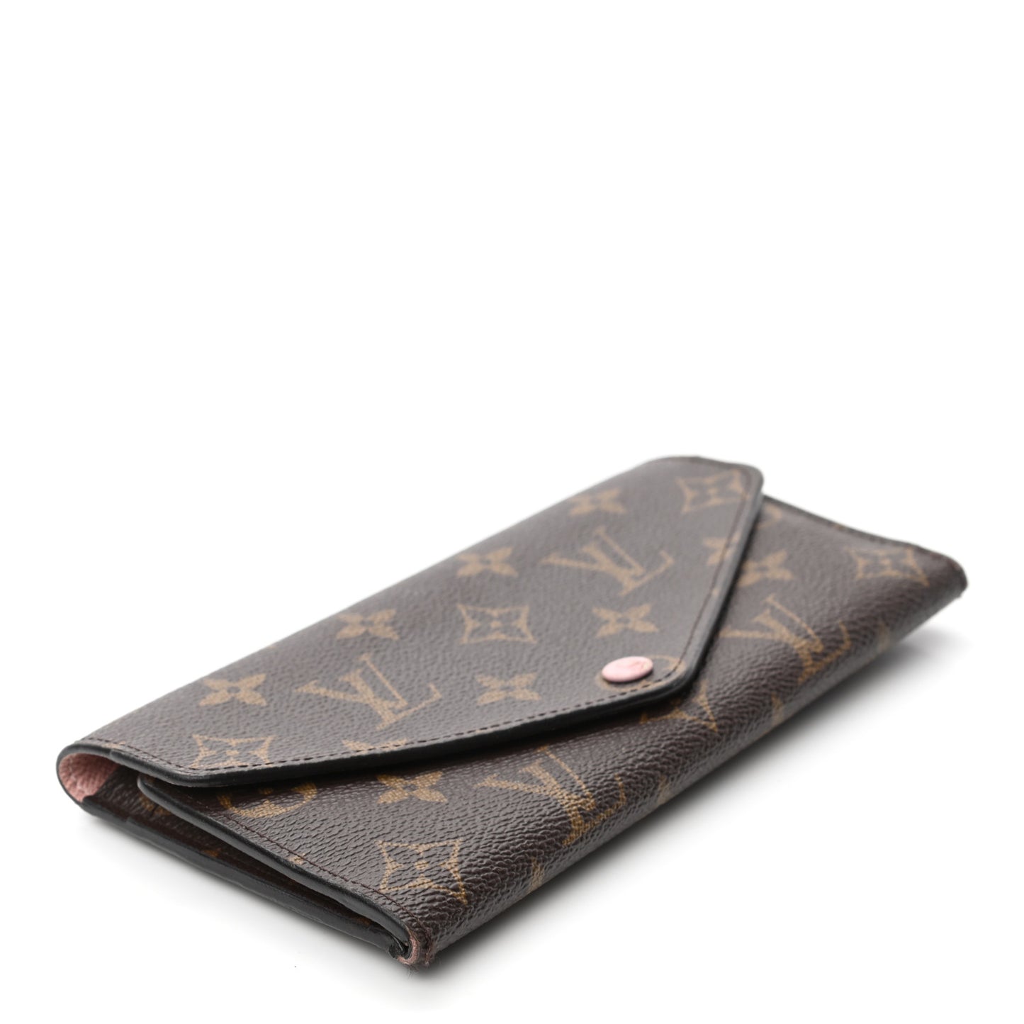 Monogram Josephine Wallet Rose Ballerine