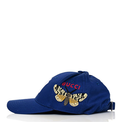 Gucci X MLB Cotton NY Yankees Baseball Hat 57-61 Blue 4 of 8