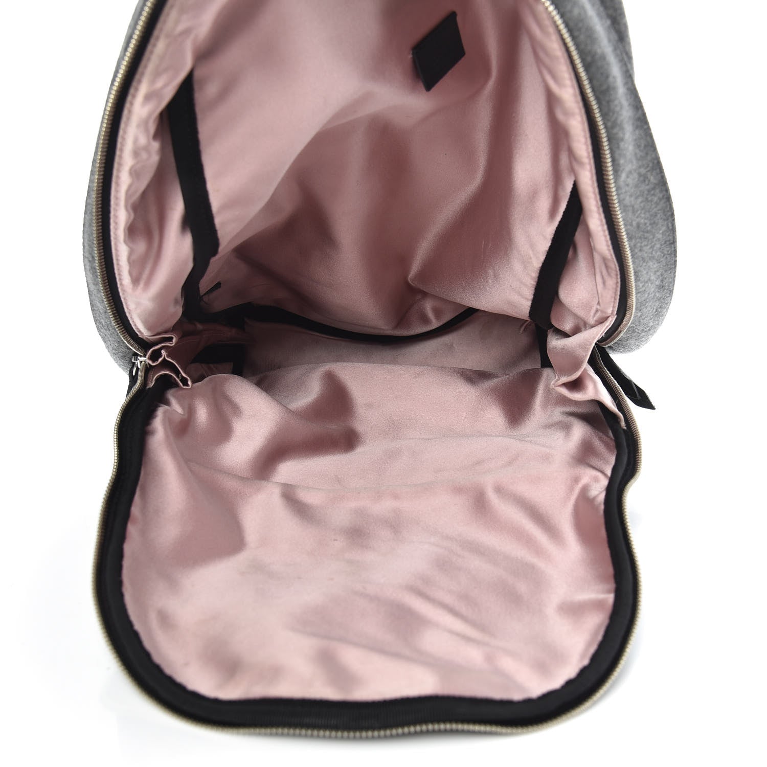 Gucci Wool Embroidered Bee Sky Backpack Grey 5 of 15