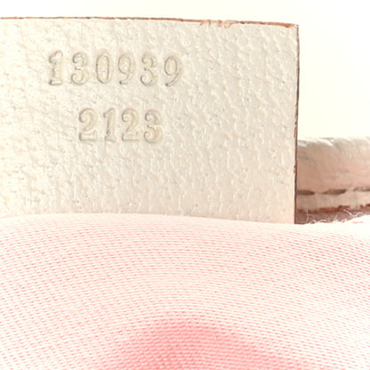Gucci Monogram D Ring Abbey Pochette Pink White 7 of 10
