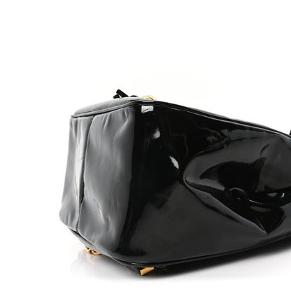 Chanel Patent CC Drawstring Backpack Black 10 of 10