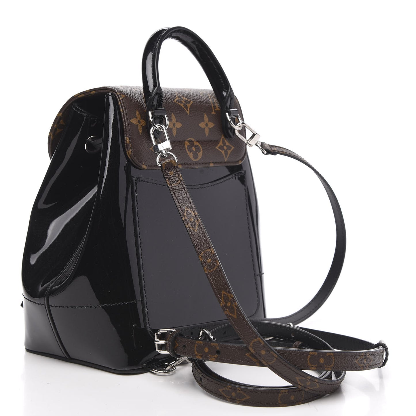 Patent Monogram Hot Springs Backpack Black
